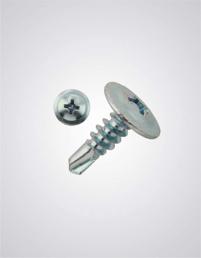 Tornillo 8 x 1/2" Cabeza Lenteja Punta Broca