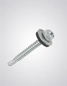 Tornillo 12 x 1 1/2" Punta Broca con Golilla