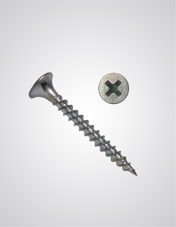 Tornillo 8 x 4" Punta Fina